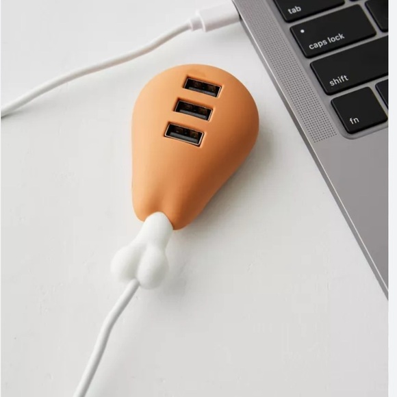 NWT Urban Outfitters MojiPower Fried Chicken USB Hub - Picture 1 of 11